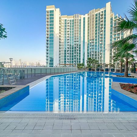 Cozy & Convenient 1Br Haven In Al Jaddaf Lägenhet Dubai Exteriör bild