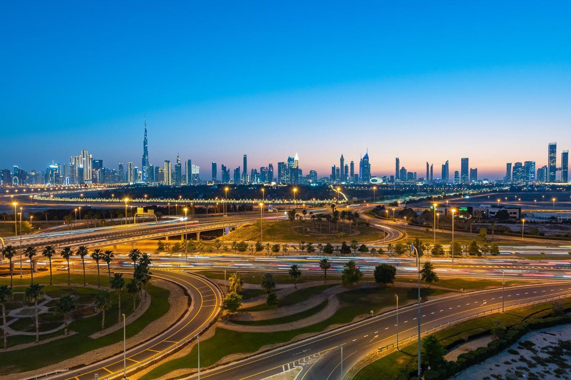 Cozy & Convenient 1Br Haven In Al Jaddaf Lägenhet Dubai Exteriör bild